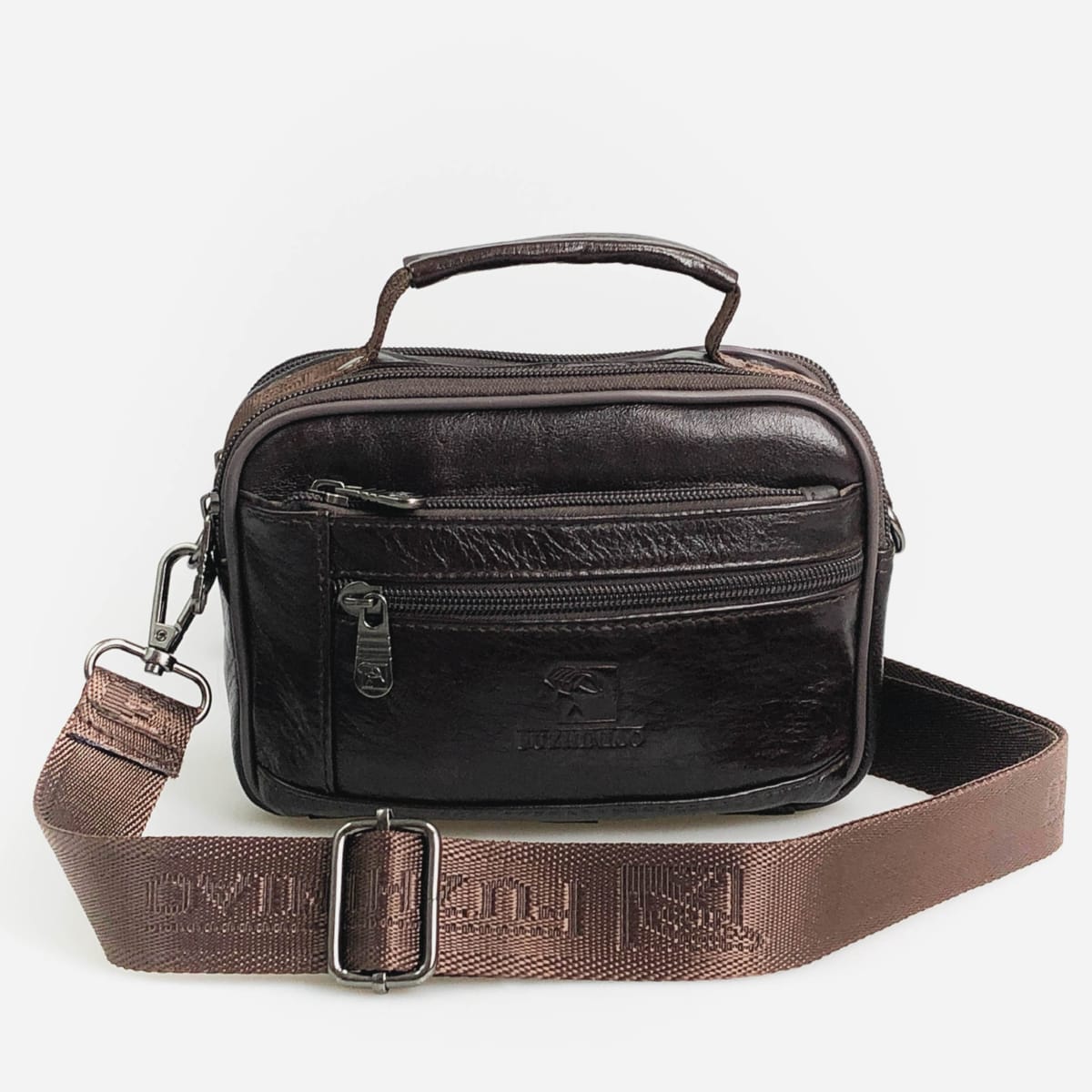 Купить Мужская сумка FUZHINIAO (арт. 5335 brown) за 1 920 руб. - #CITY ...
